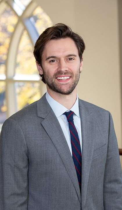 A color photograph of SLU researcher Marc Painter